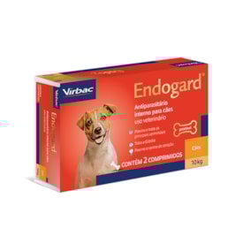 Endogard Vermífugo Antiparasitário Virbac para Cães de Até 10kg 6 Comprimidos
