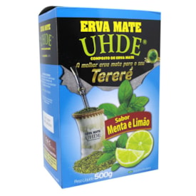 Erva Mate Para Tereré UHDE Menta e Limão 500g