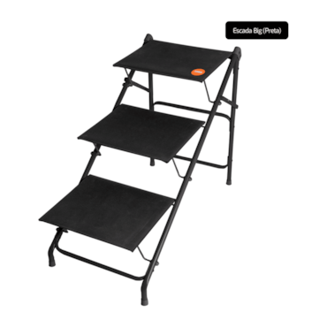 Escada Rampa para Pet Big One Tubline Número 7705-N19 Preta