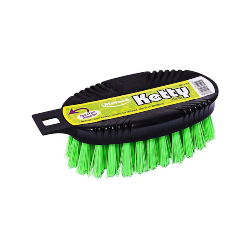 Escova Oval Ketty Plástica - Melaré