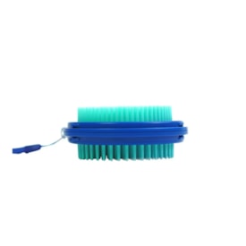 Escova Portátil para Banho Blue Double Soft PP352