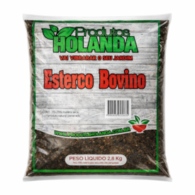 Esterco Bovino Produtos Holanda 2,6 kg