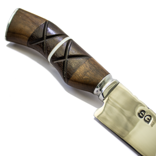 Faca Artesanal SG Tradicional de 8 Polegadas com Lâmina de 5mm e Bainha - COD 4.8 - imagem adicional