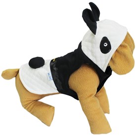 Fantasia Panda Para Cachorro Tamanho P - Mascote Pet
