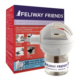 Feliway Friends Kit Inicial Difusor Elétrico + Refil 48ml - Ceva