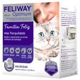 Feliway Optimum Familia Feliz para Gatos Difusor + Refil 48ml