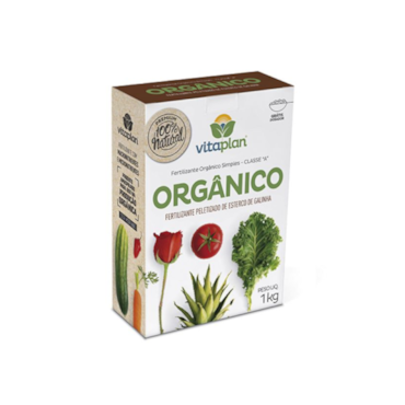 Ferlizante Orgânico Simples Classe A 1kg - VitaPlan