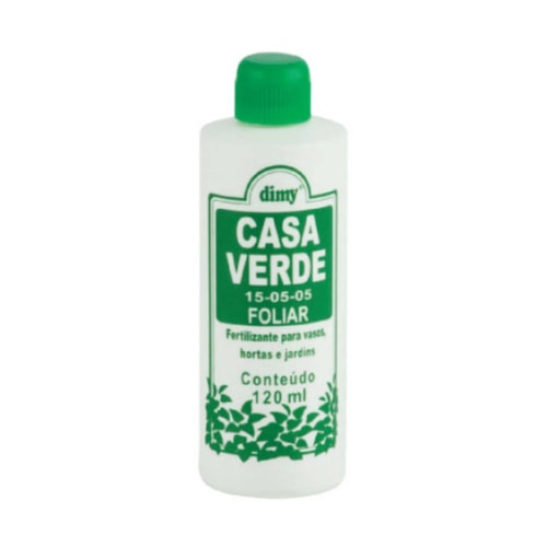 Fertilizante Dimy Casa Verde Foliar Líquido 120ml 