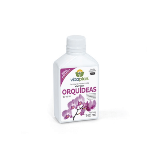 Fertilizante Foliar Concentrado Vitaplan para Orquídeas 10-10-10 - 140ml