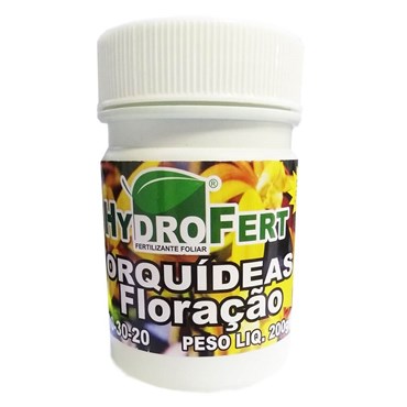 Fertilizante Foliar Hydro Fert para Orquídeas Floração 10-30-20 200g 