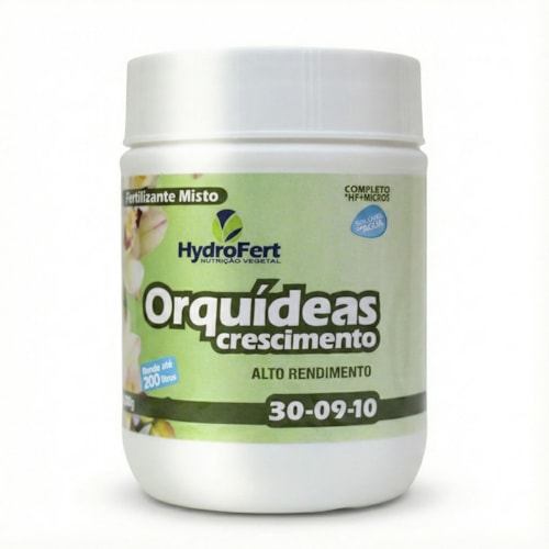 Fertilizante Foliar HydroFert para Orquídeas Crescimento 30-09-10
