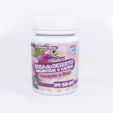 Fertilizante Foliar HydroFert para Rosas do Deserto 09-50-09 200g