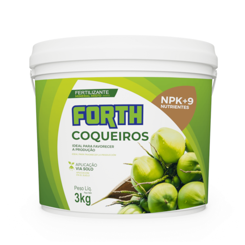 Fertilizante Forth Jardim para Coqueiros 3kg