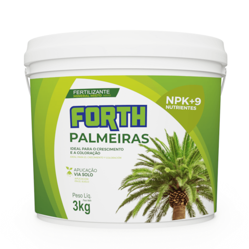 Fertilizante Forth Jardim para Palmeiras 3kg