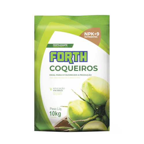 Fertilizante Forth para Coqueiros 10kg