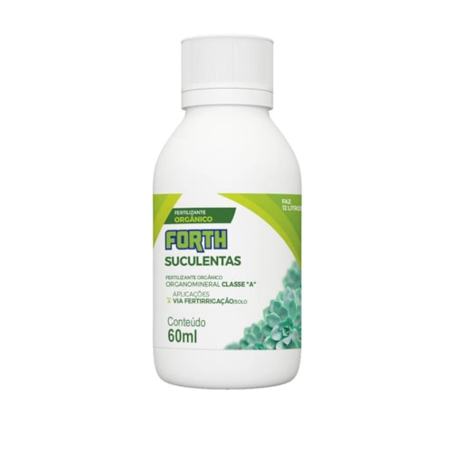 Fertilizante Forth para Suculentas Concentrado 60 ml 