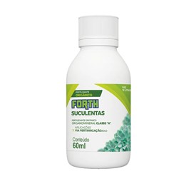 Fertilizante Forth para Suculentas Concentrado 60 ml 