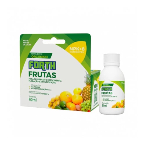 Fertilizante Líquido Forth Jardim para Frutas Concentrado 60ml 