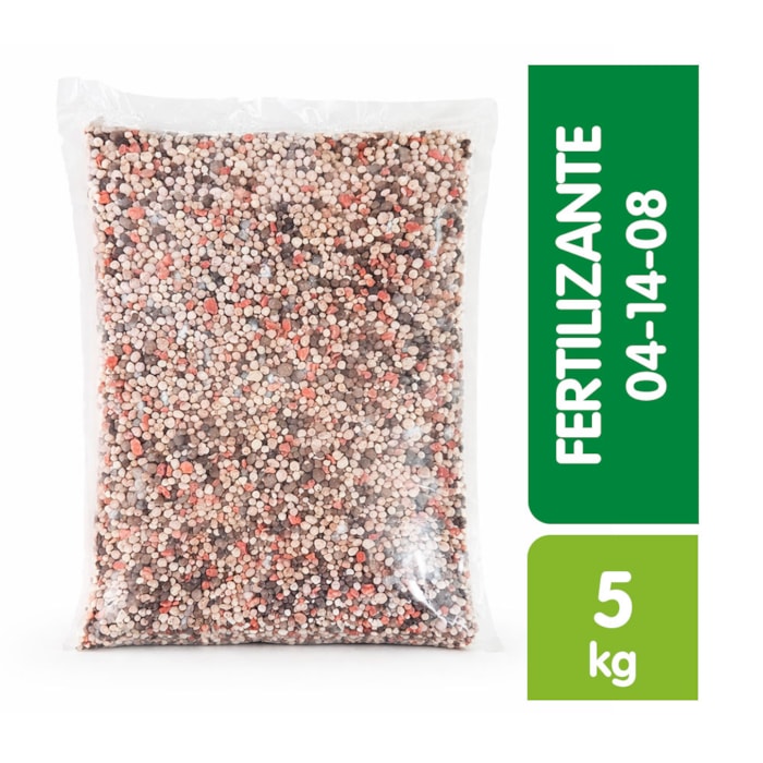 Fertilizante Mineral Misto NPK 04-14-08 - Embalagem Fracionada 5kg