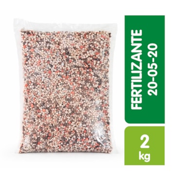 Fertilizante Mineral Misto NPK 20-05-20 - Embalagem Fracionada 2kg