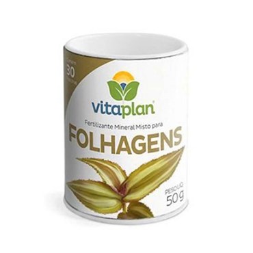 Fertilizante Mineral Misto Vitaplan para Folhagens com 30 Pastilhas 