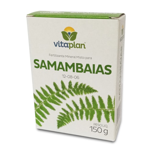 Fertilizante Mineral Misto VItaplan para Samambaias 150g 