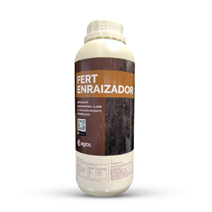 Fertilizante Organomineral Agros Fert Enraizador 1L - Agros