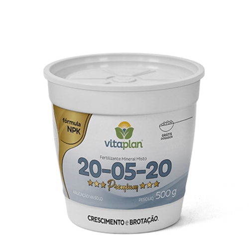 Fertilizante Vitaplan 20-05-20 Crescimento e Brotação 250g