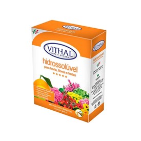 Fertilizante Vithal Hidrossolúvel para Hortas, Flores e Frutas 400g