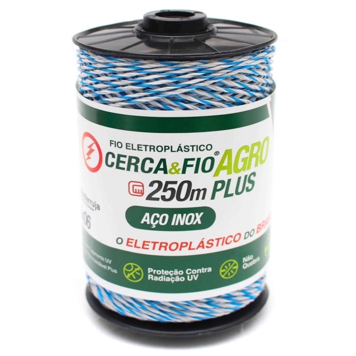 Fio Fusível Eletroplástico de Aço Inox Igecast para Cerca Elétrica 