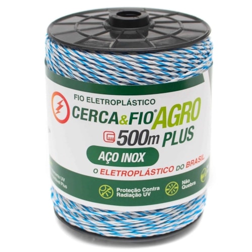 Fio Fusível Eletroplástico de Aço Inox Igecast para Cerca Elétrica 