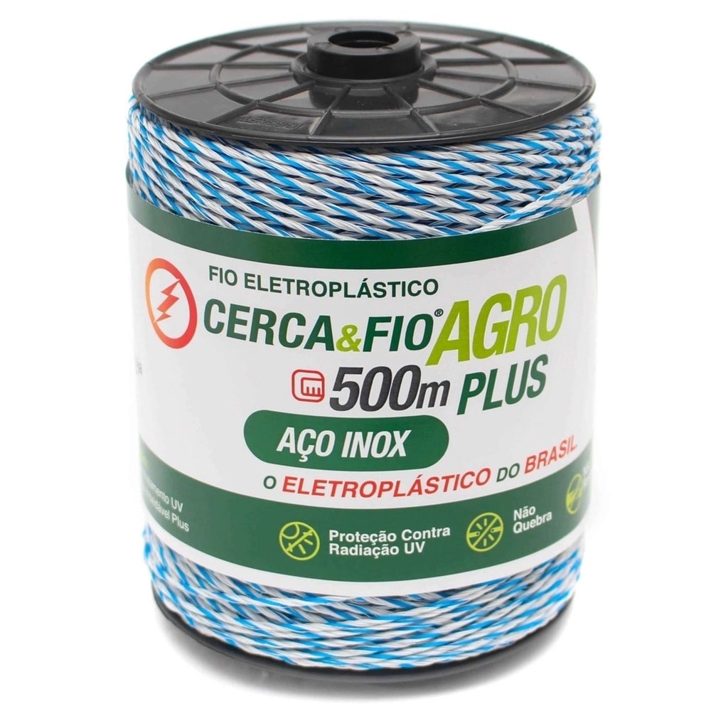 Fio Fusível Eletroplástico de Aço Inox Igecast para Cerca Elétrica