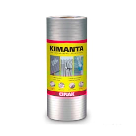 Fita Autocolante Aluminizada (Manta Asfáltica) Multiuso 10 Metros de Comprimento - Kimanta