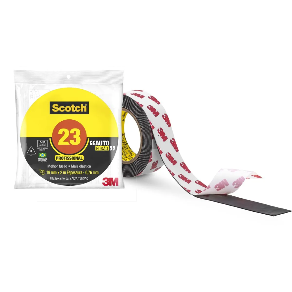 Fita Isolante Autofusão 19mm x 2M - 3M HB0002190397