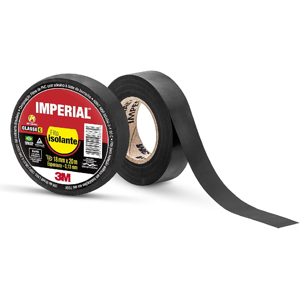 Fita Isolante Imperial 18mm x 20M - 3M HB004216360