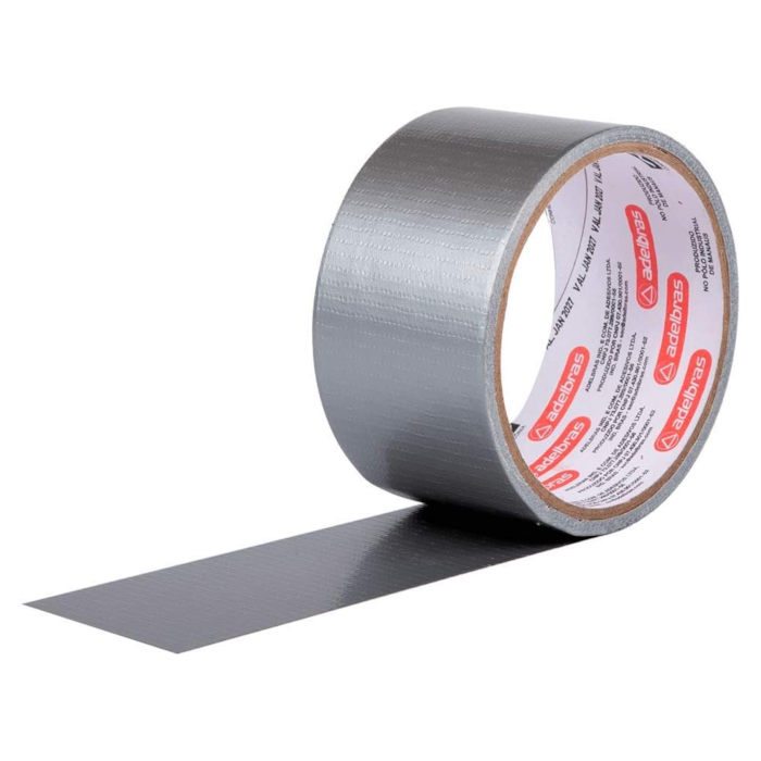 Fita Silver Tape Prata 48mm x 5M - Adelbras