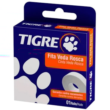 Fita Veda Rosca Tigre 18mm x 25m 