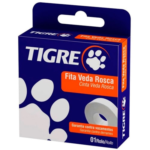 Fita Veda Rosca Tigre 18mm x 25m 