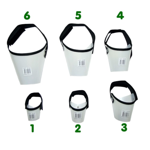 Focinheira Plástica para Cachorro Griff Patas Nº 1