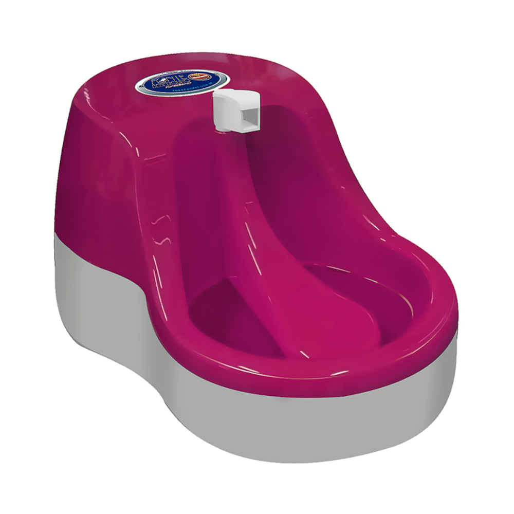 Fonte Bebedouro para Cães e Gatos Bivolt Rosa Furacão Pet