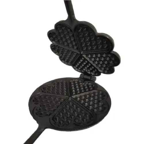 Forma de Waffle em Ferro Fundido Fundição Libaneza 92581