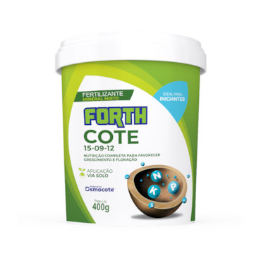 Forth Fertilizante Cote 15-09-12 (100% Osmocote) 5 meses 400g