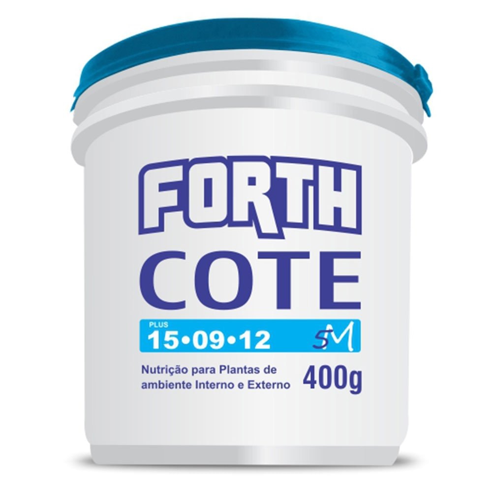 Forth Fertilizante Cote 15-09-12 (100% Osmocote) 5 meses 400g