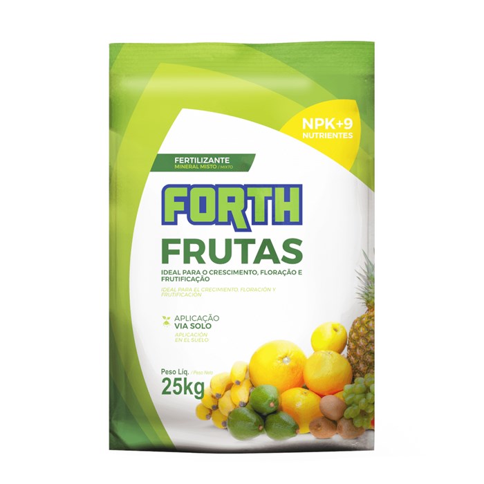 Forth Fertilizante Para Frutas 25kg