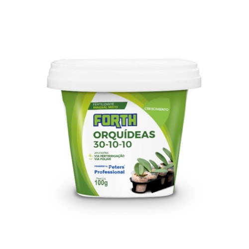 Forth Fertilizante Para Orquídeas Crescimento - 30-10-10 - 100 g