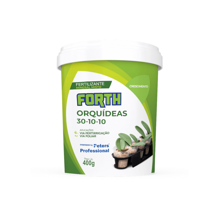 Forth Fertilizante Para Orquídeas Crescimento - 30-10-10 - 400g