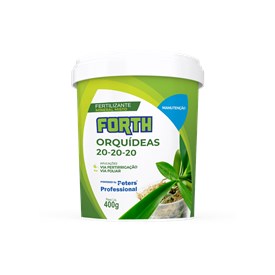 Forth Fertilizante Para Orquídeas Manutenção - 20-20-20 - 400g
