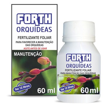 Forth Fertilizante Para Orquídeas Manutenção Concentrado 60ml