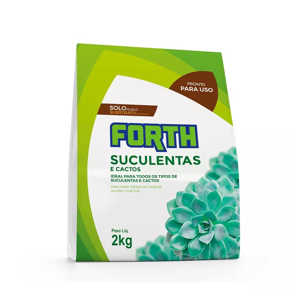 Forth Substrato para Suculentas e Cactos 2kg