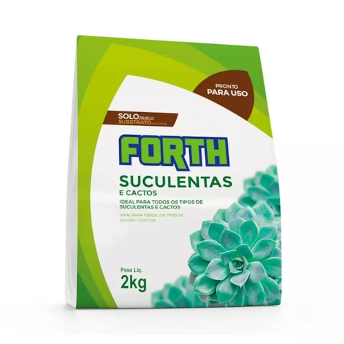 Forth Substrato para Suculentas e Cactos 2kg